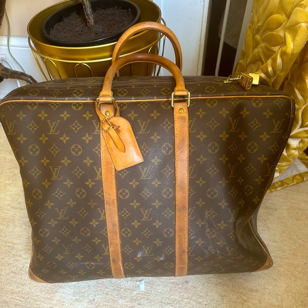 XXL Louis Vuitton Monogram Sirius 45 Briefcase Suitcase Large Travel Carry-All